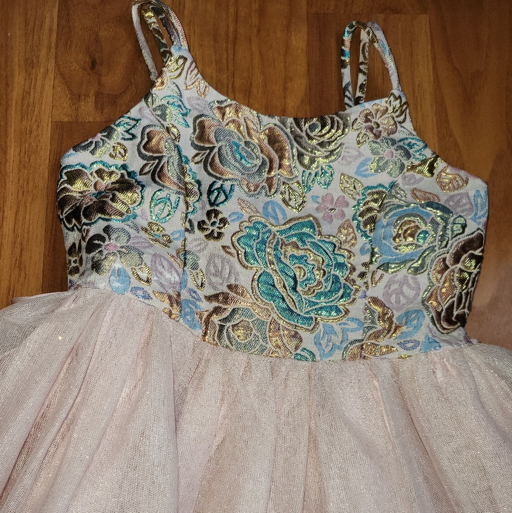 Zenzi Dress Size S(6/6X) Light Peach